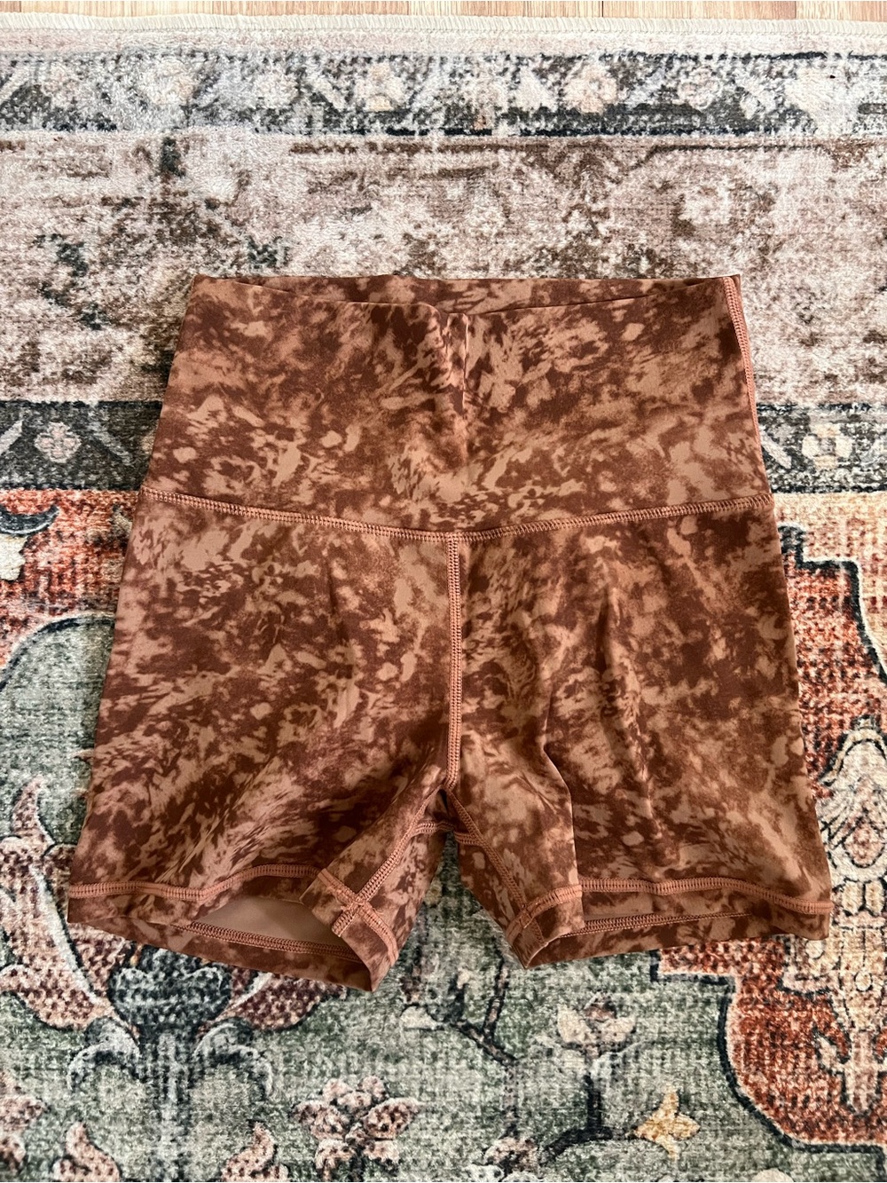 Echt Brown Camo Shorts